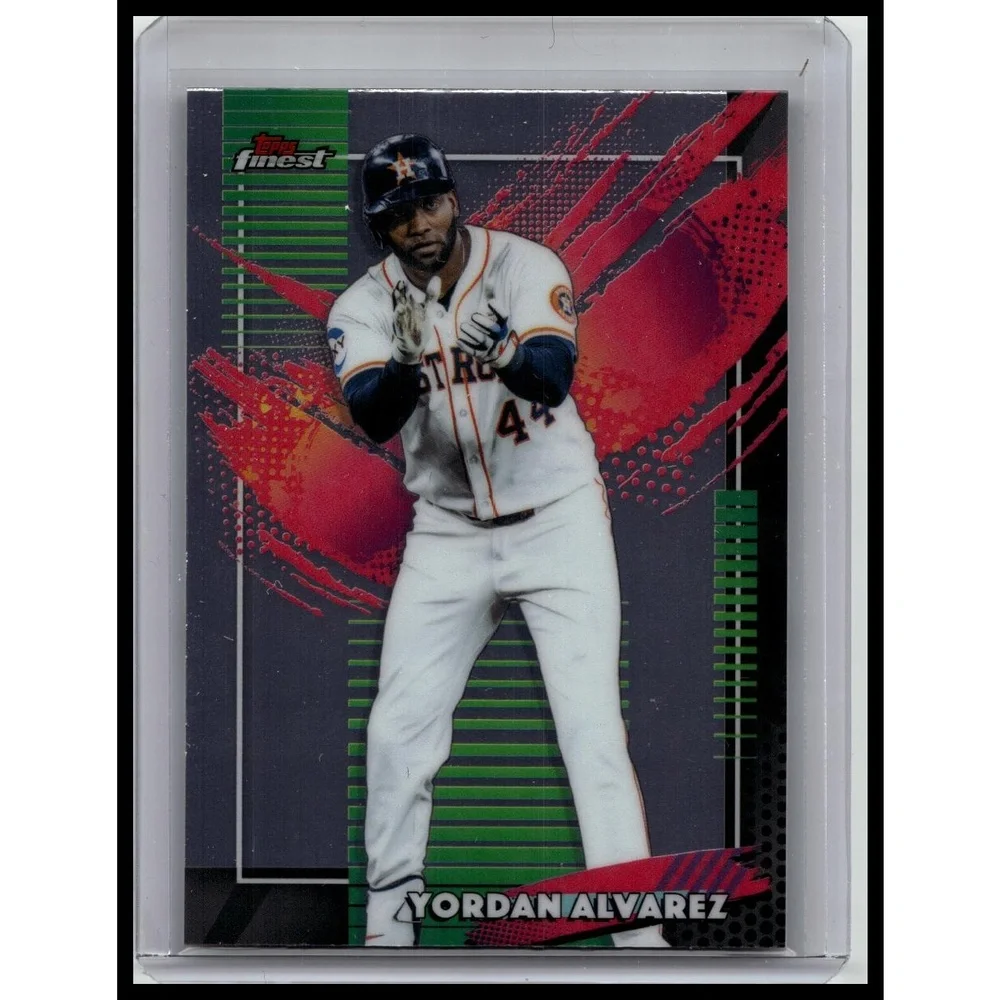 2026 Topps Finest Yordan Alvarez 261 Houston Astros Uncommon